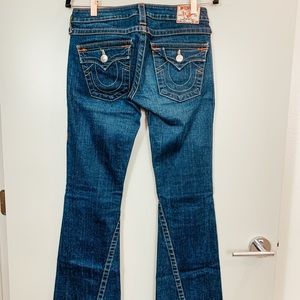 True Religion Low Rise Jeans (Karlie Flare)